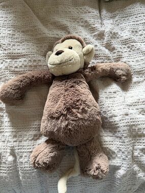 Jellycat Brown and Cream Plush Monkey